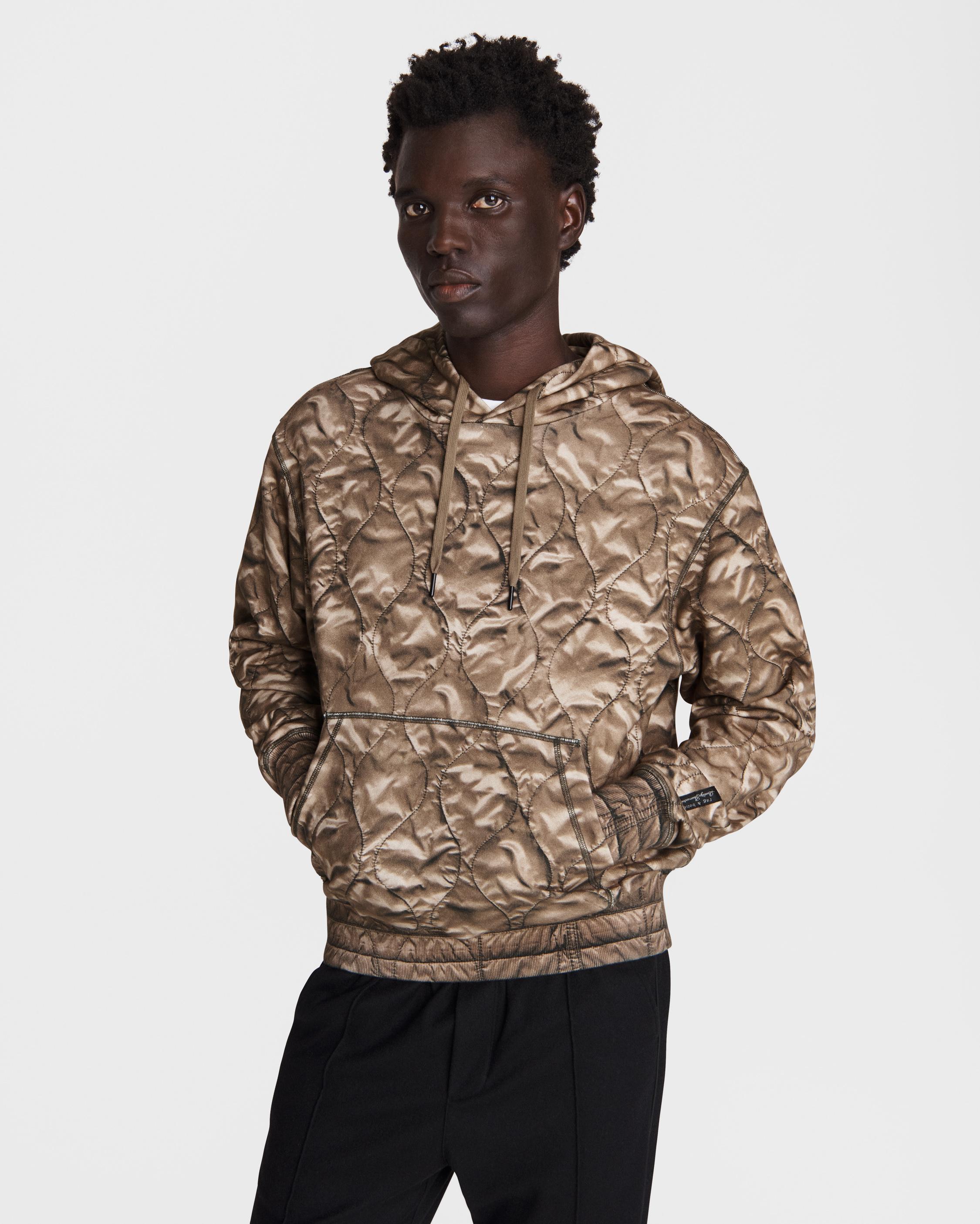 Photo Reel Cotton Quilted Hoodie