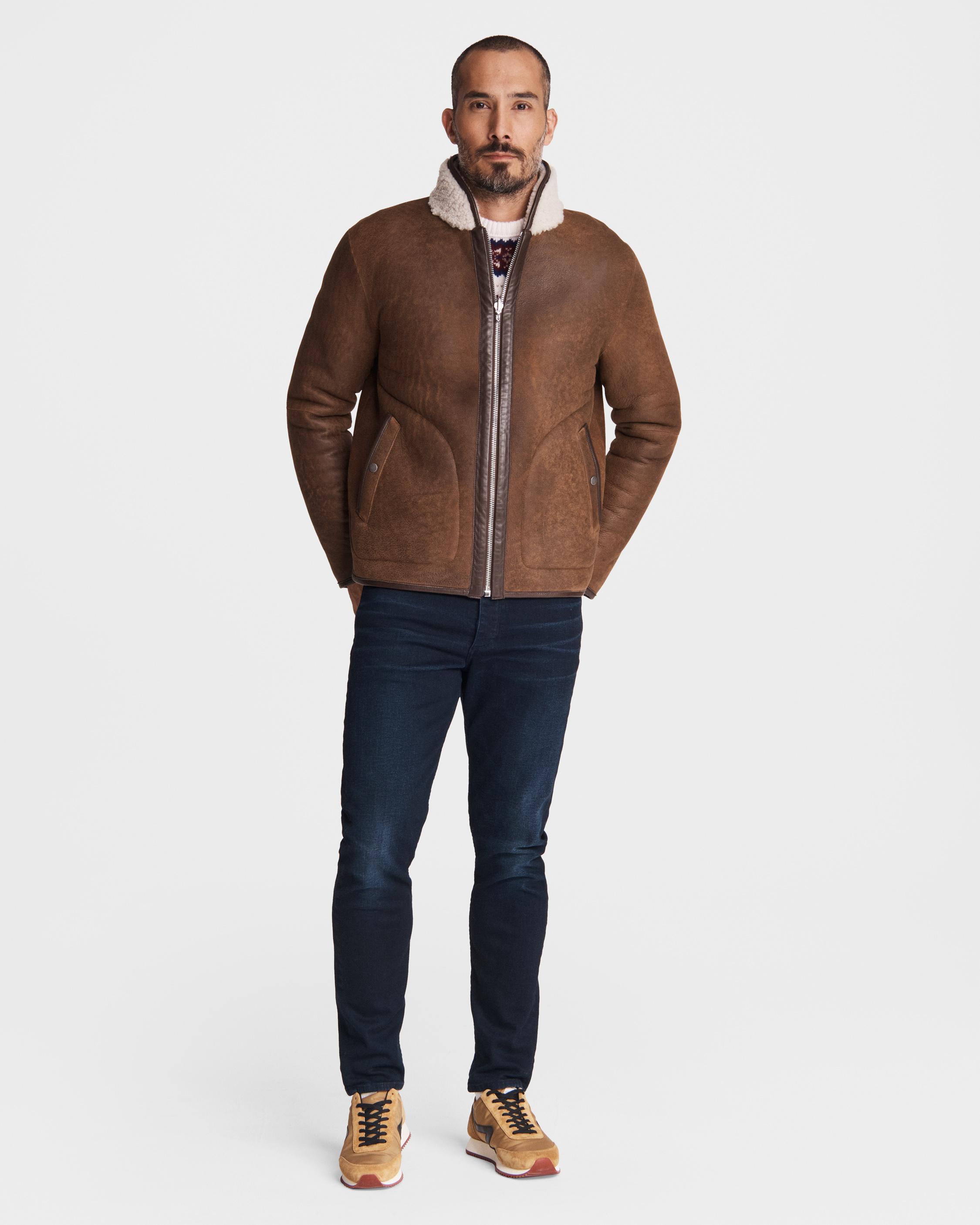 Rag & store bone shearling jacket