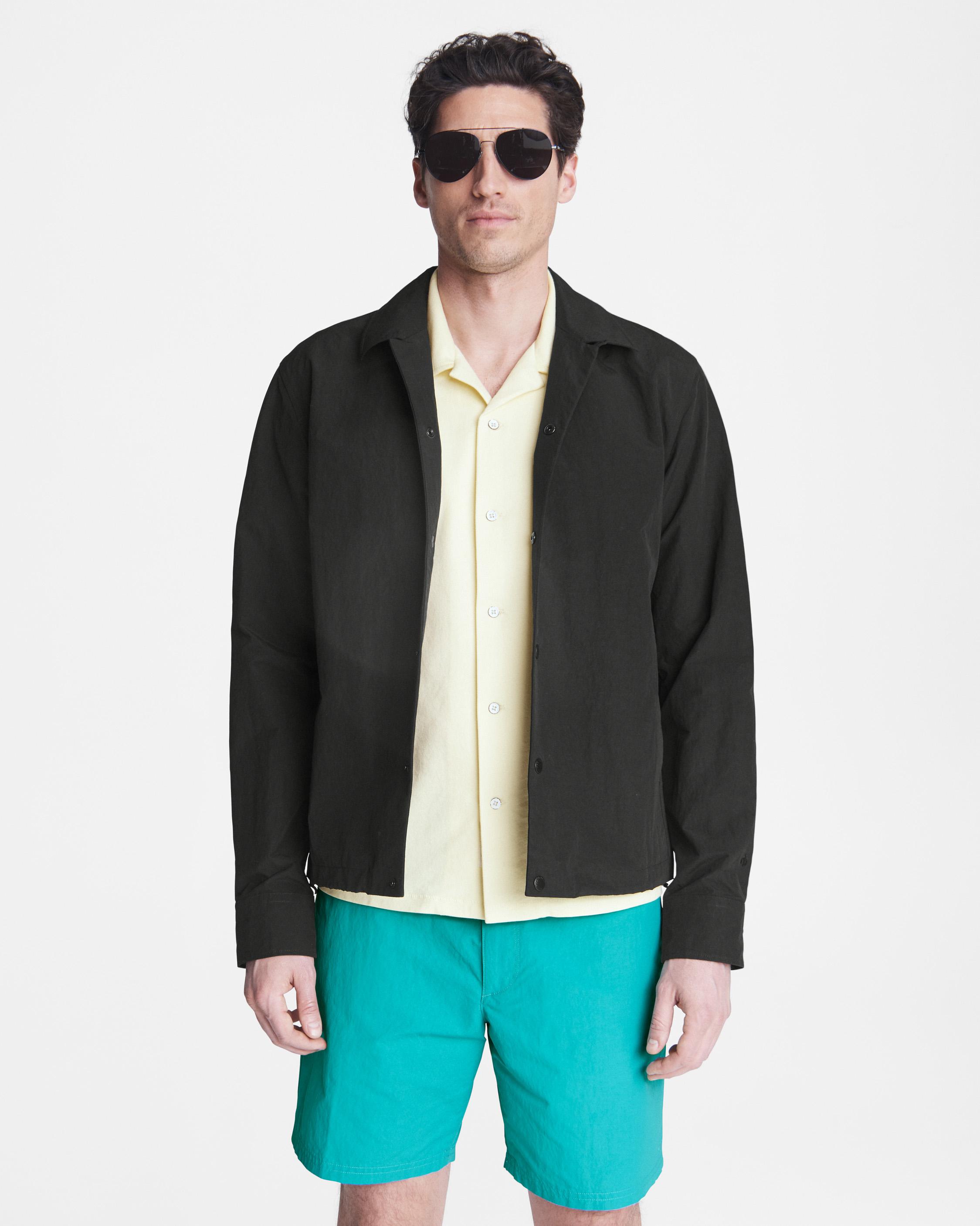 Finlay Water Resistant Shirt Jacket Black rag bone