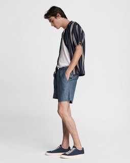 Eaton Pull On Chambray Short image number 4