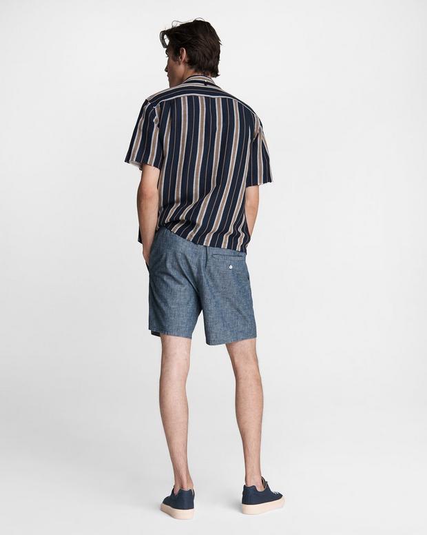Eaton Pull On Chambray Short image number 6