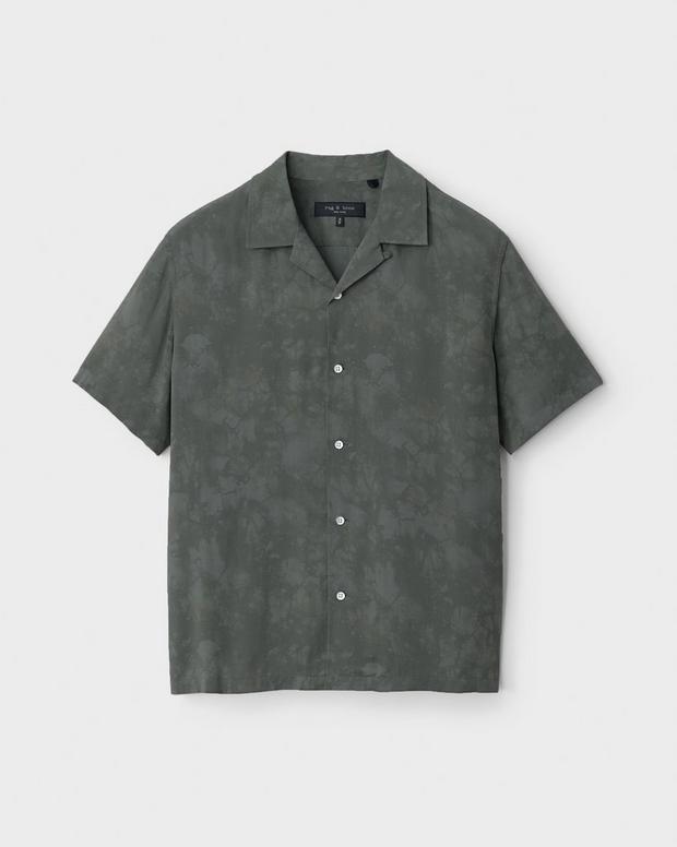 Avery Rayon Shirt - Camo Dye | rag & bone Avery Rayon Shirt - Camo Dye | rag & bone