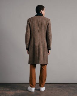 Cambridge Houndstooth Wool Coat image number 4