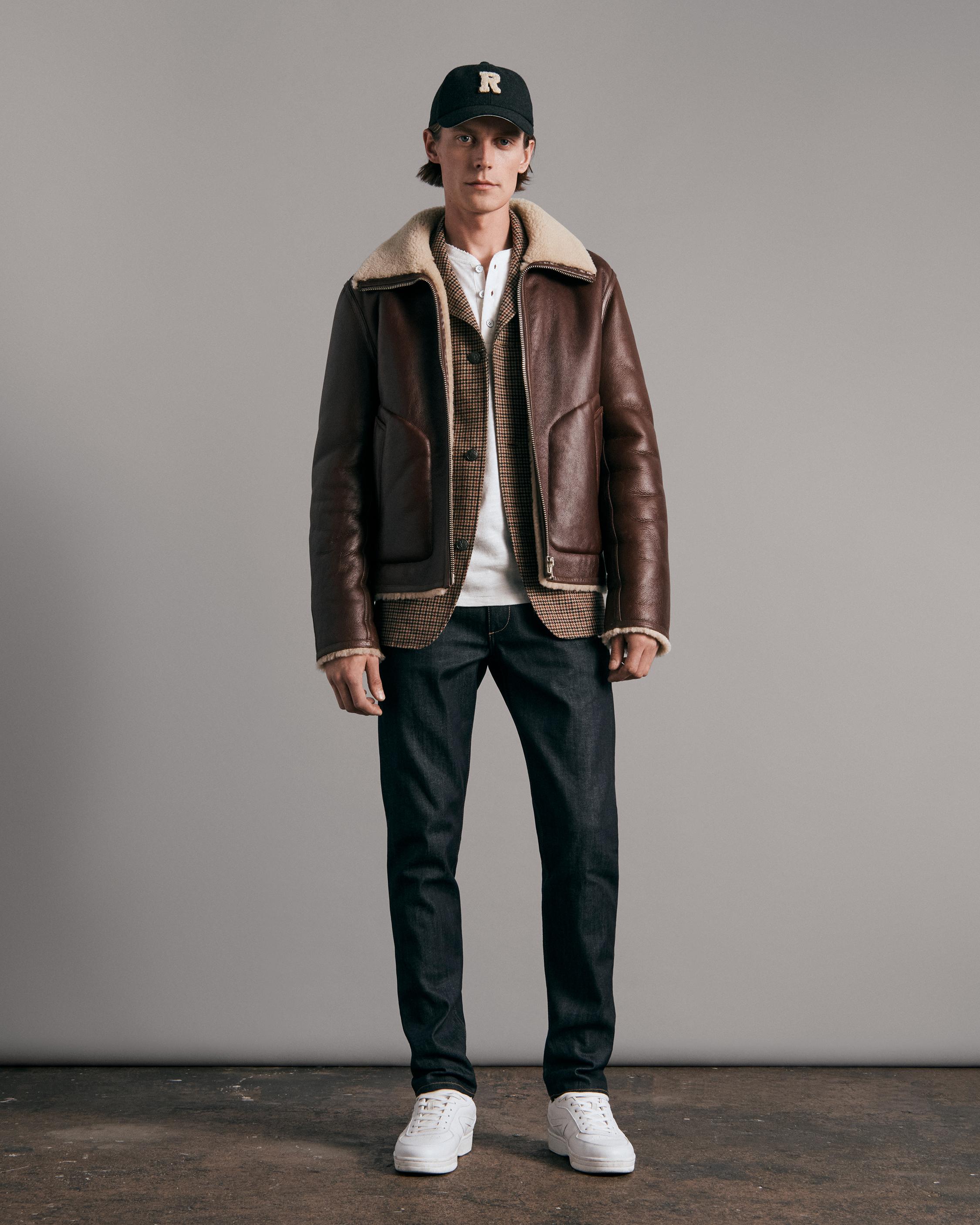 Stanley Shearling Jacket rag bone