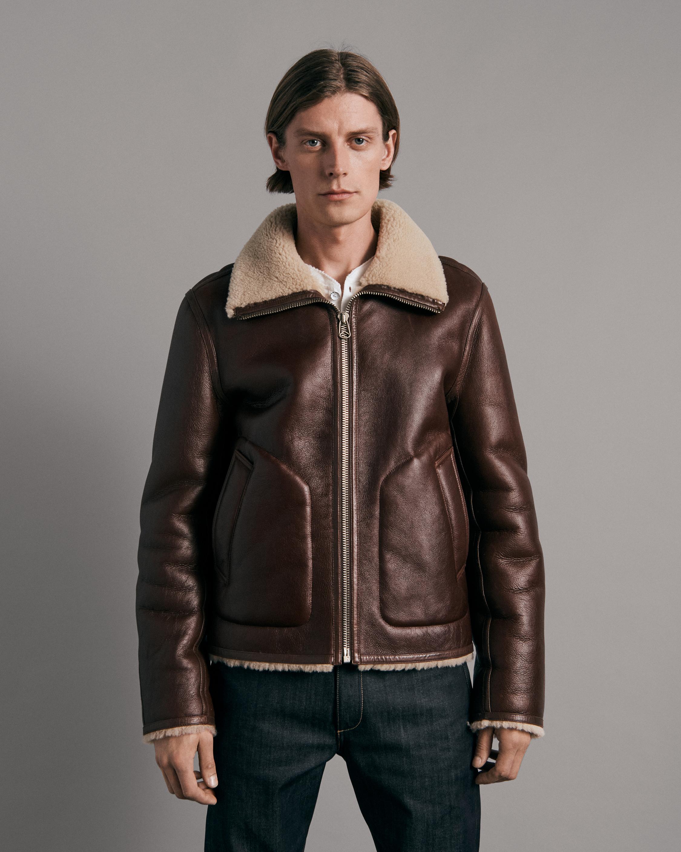 Buy the Stanley Shearling Jacket rag & bone