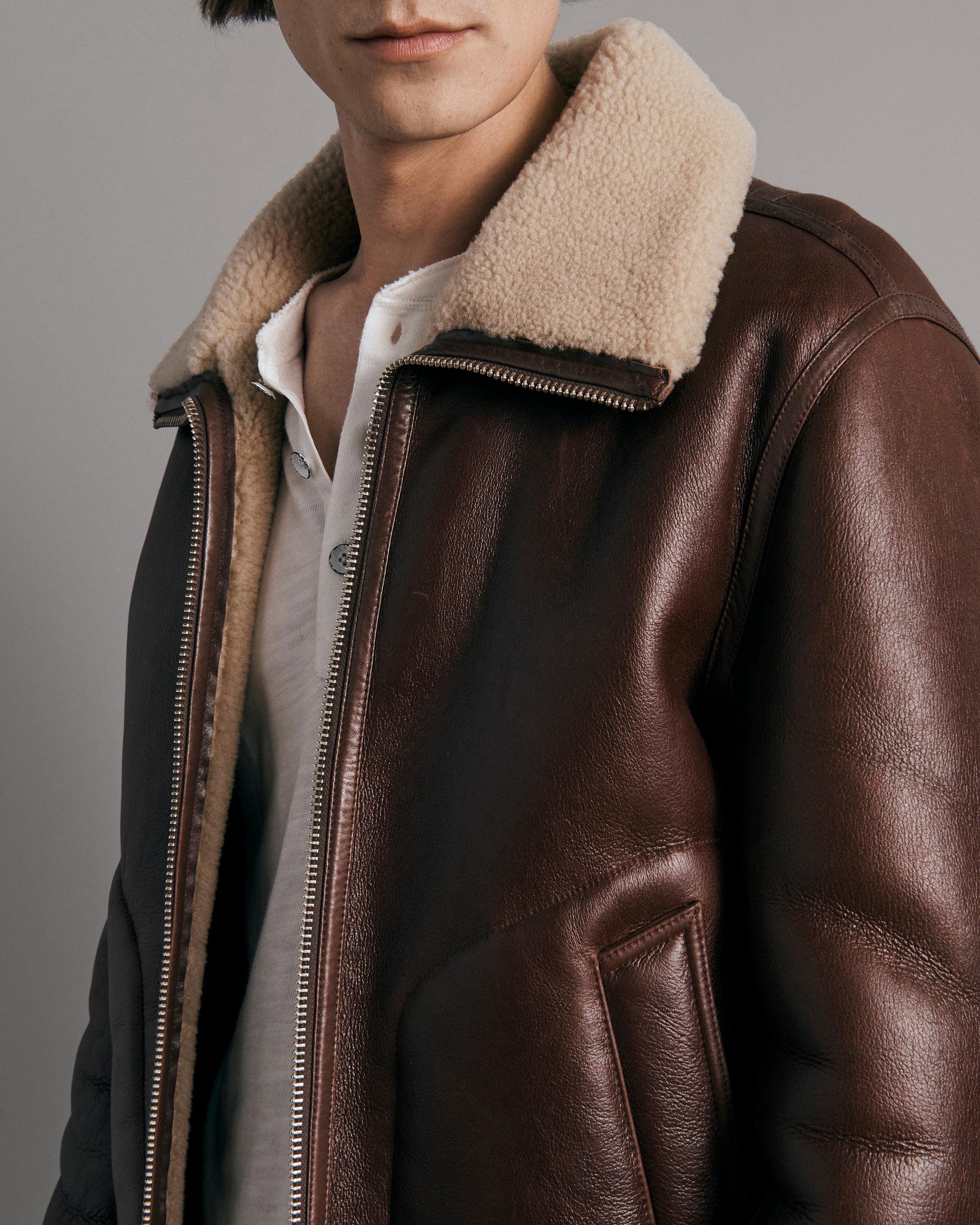 magasin Settlers forsøg Buy the Stanley Shearling Jacket | rag & bone