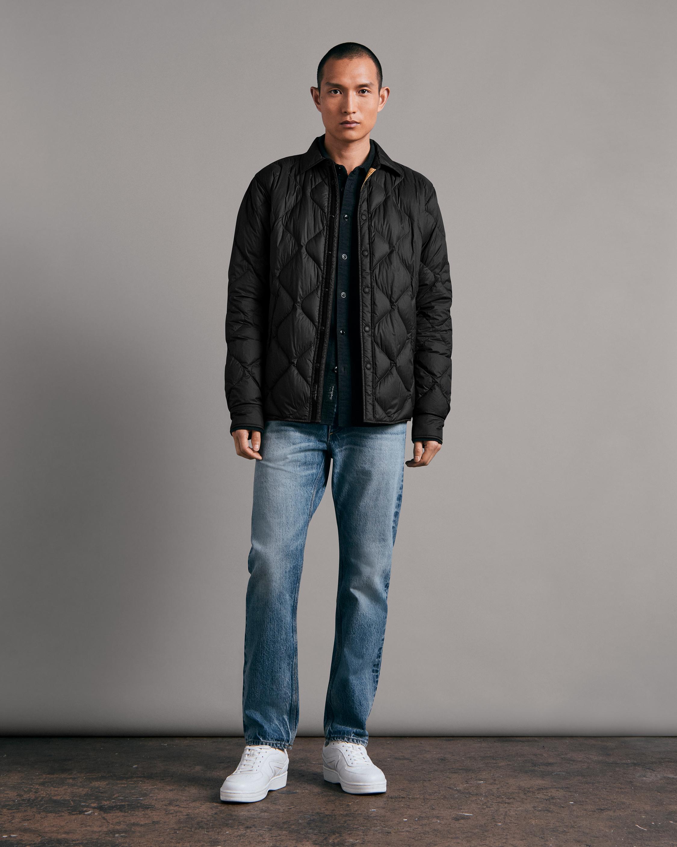 Leather And Nylon Blouson - Men - Ready-to-Wear