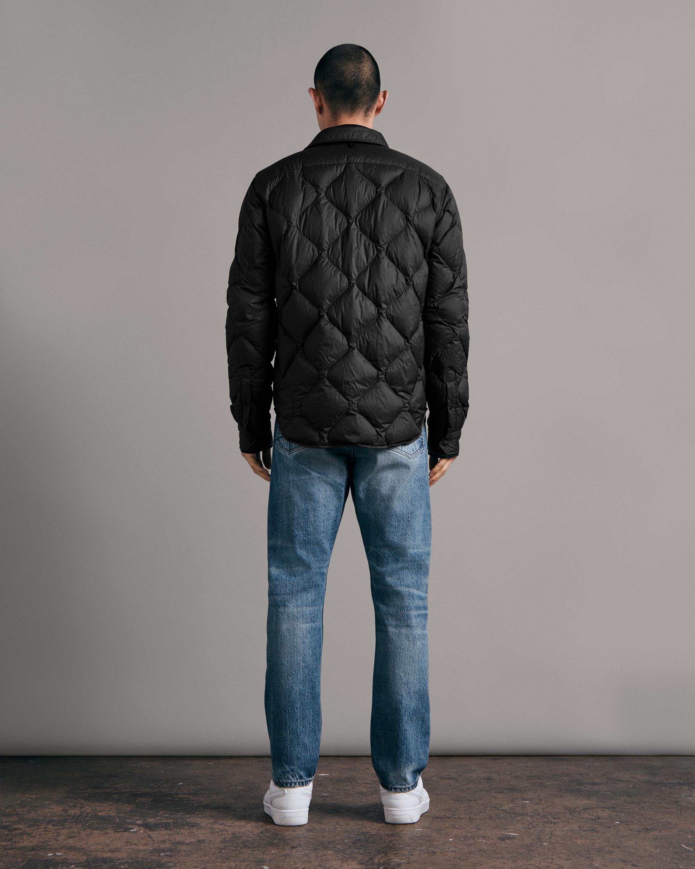 Padded Dane Nylon Jacket - Black | rag & bone