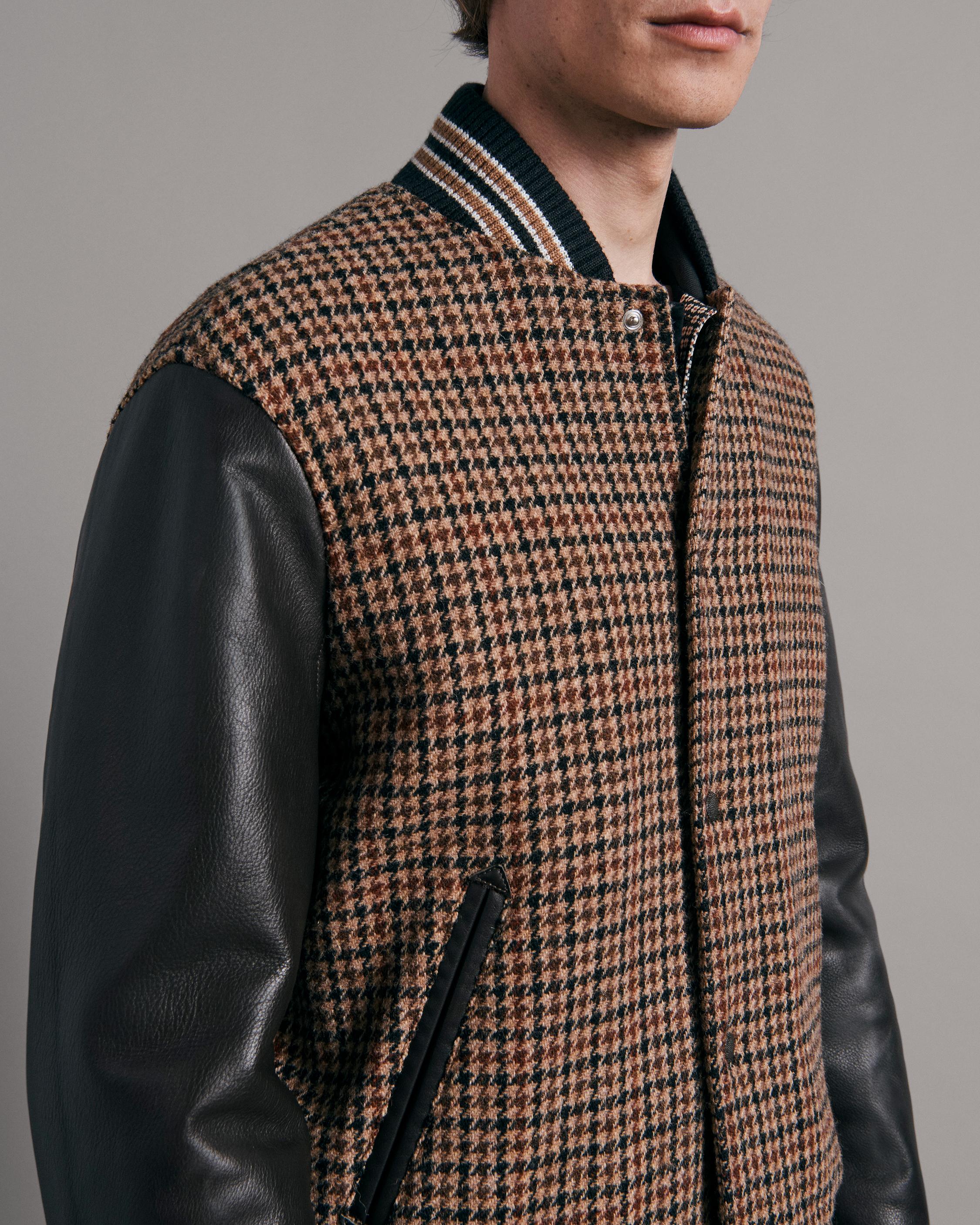 30800-【todayful】Houndstooth Wool Jacket - spacioideal.com