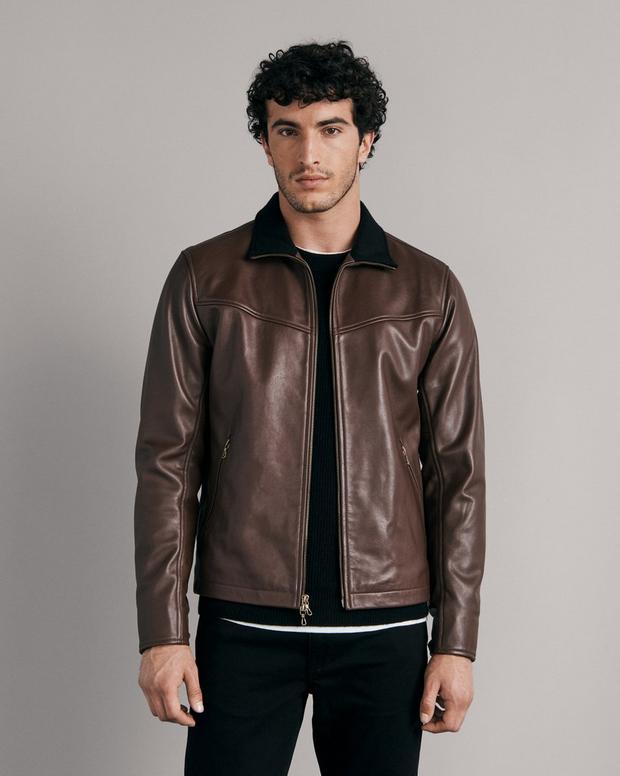 Grant Leather Jacket image number 3