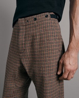 Chester Houndstooth Wool Trouser image number 6
