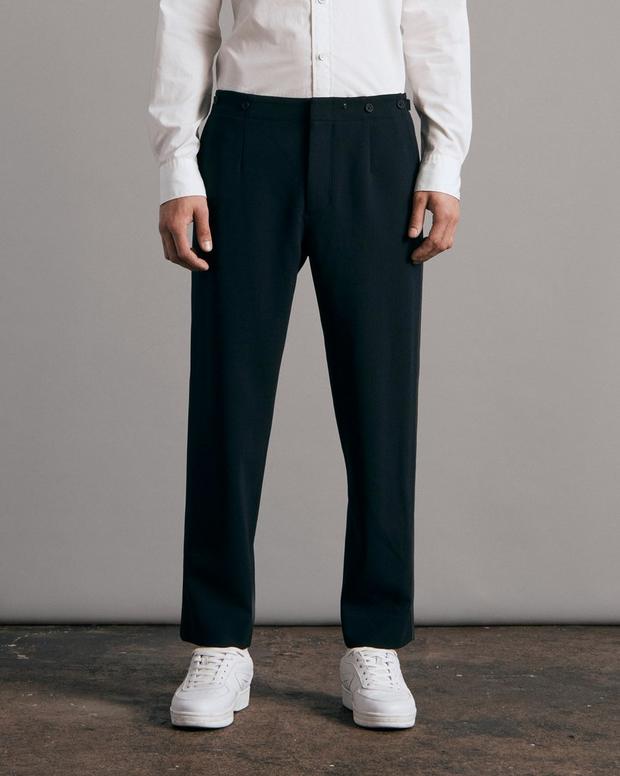 Chester Wool Cropped Trousers image number 1