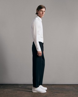 Chester Wool Cropped Trousers image number 4