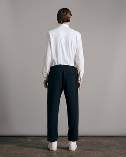 Chester Wool Cropped Trousers image number 5