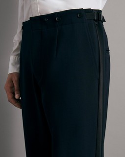 Chester Wool Cropped Trousers image number 6