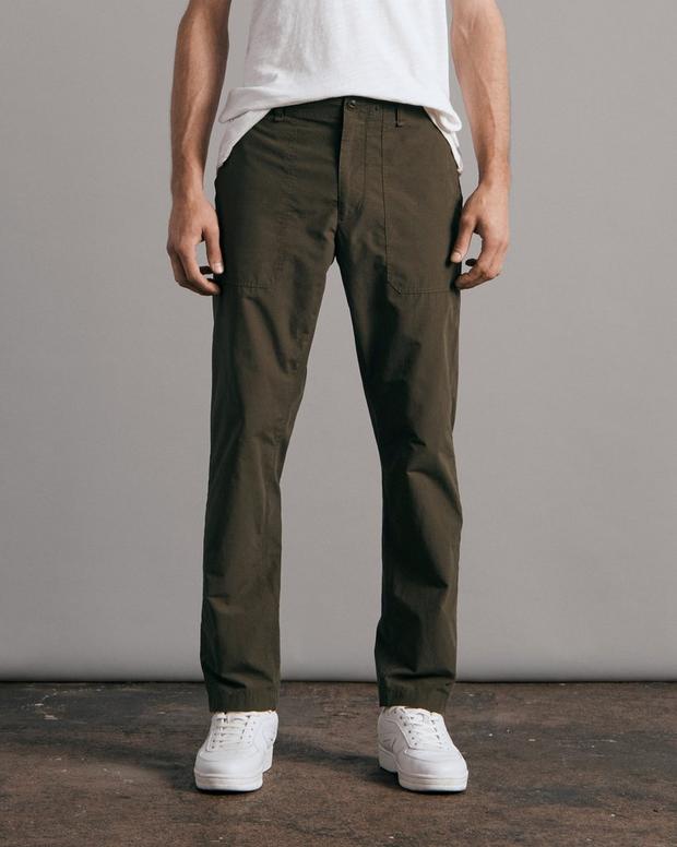 Slacks and Chinos Full-length trousers Womens Clothing Trousers Grey GAUDI Cotton Trouser in Military Green 