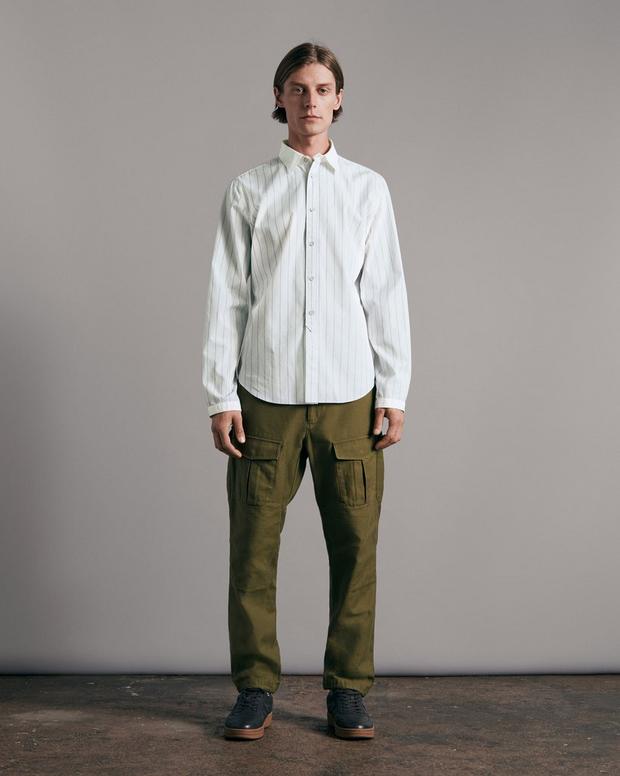 Archive Cotton Stripe Shirt image number 3
