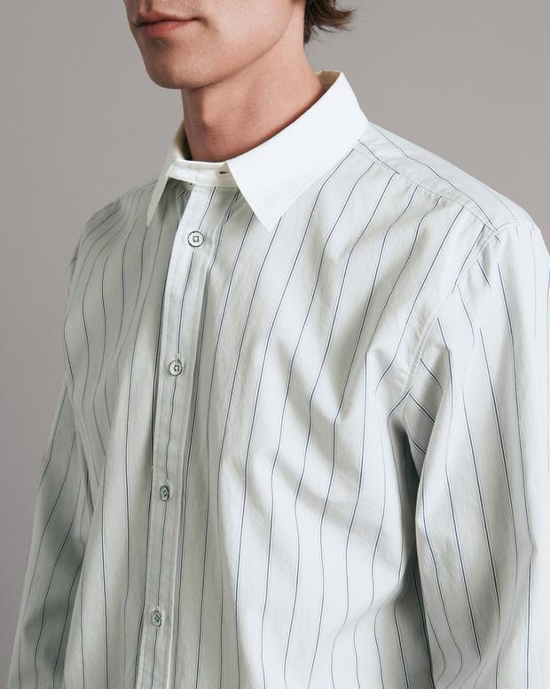 Archive Cotton Stripe Shirt image number 6
