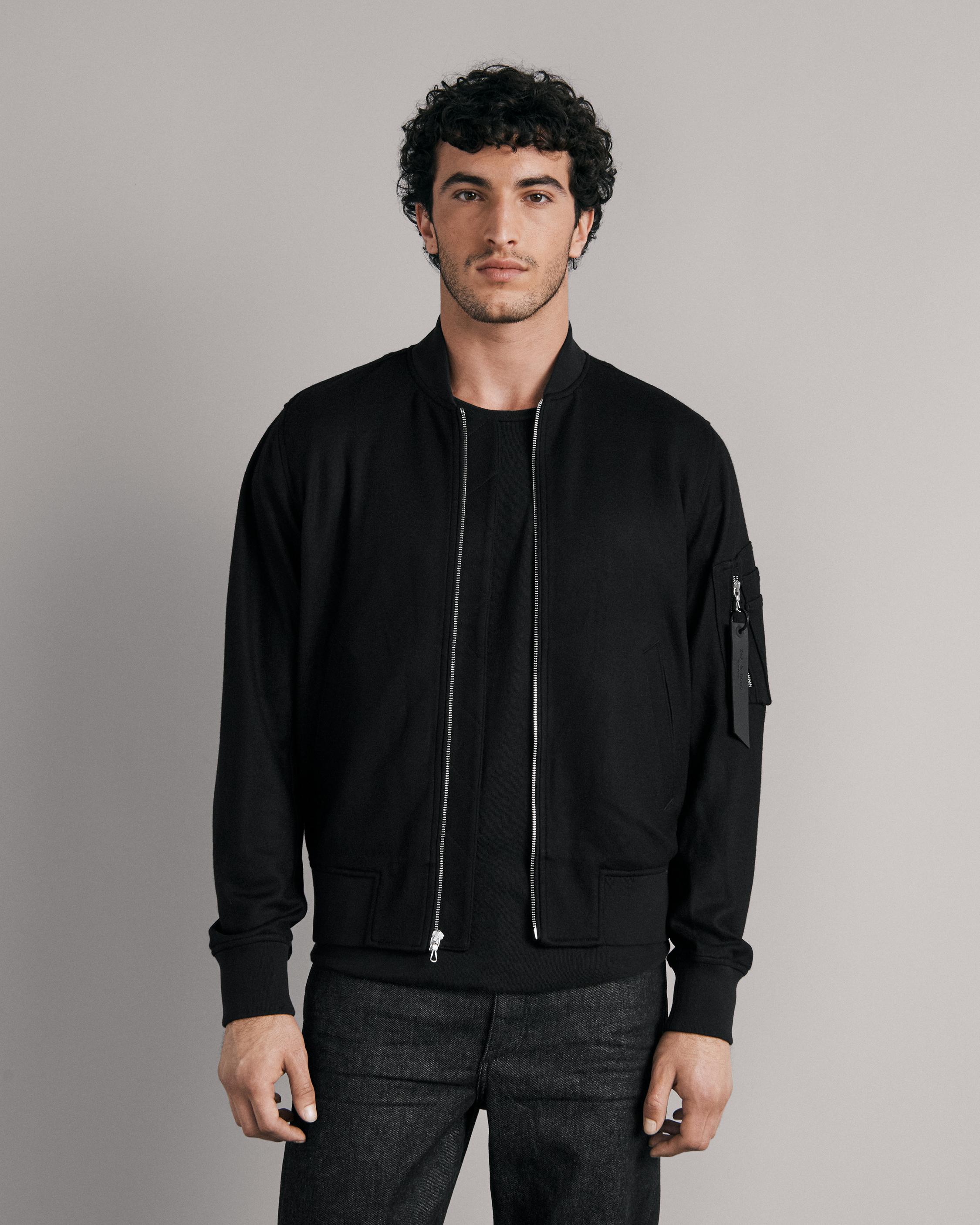 Manston Takisada Bomber - Black | rag & bone