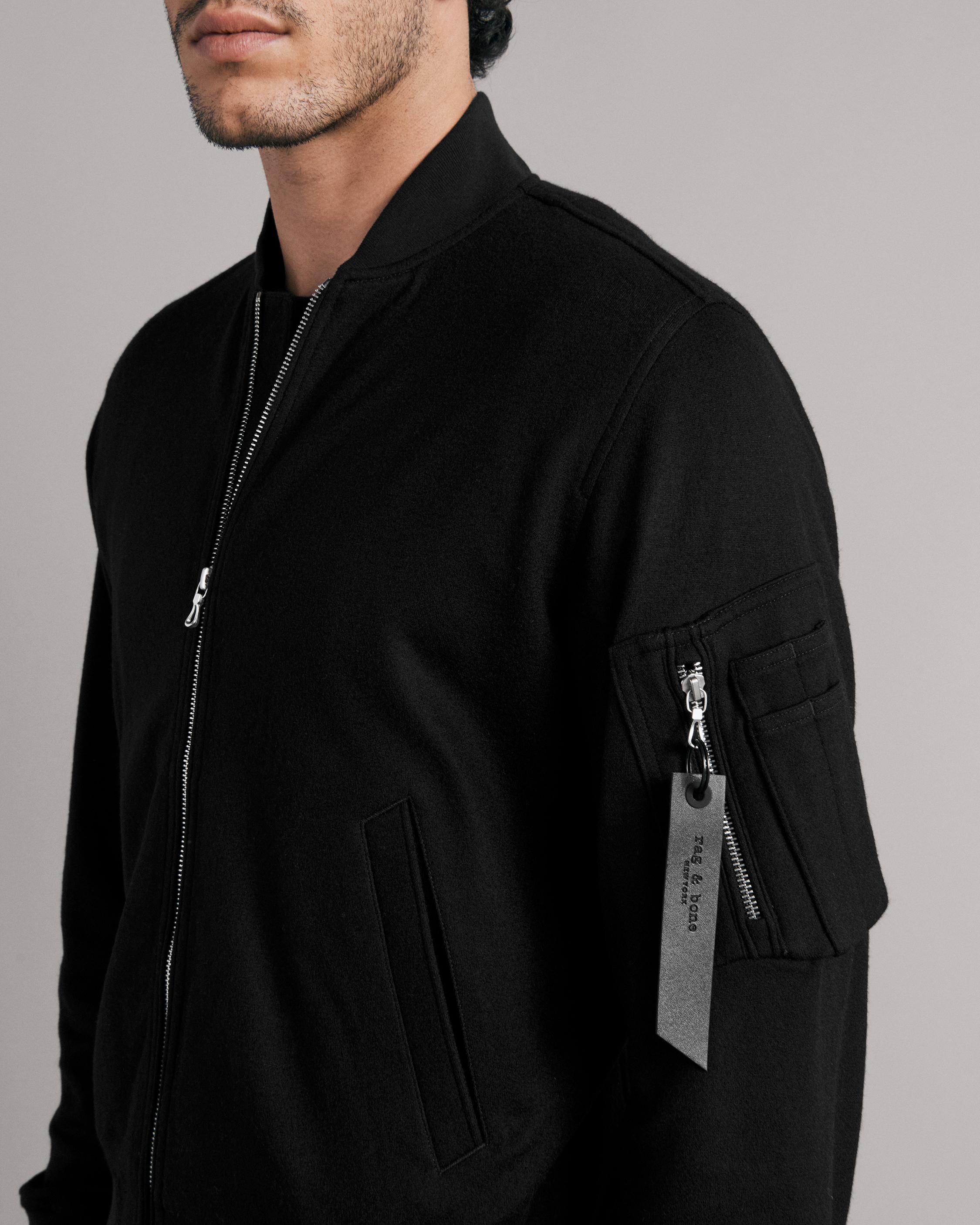 Manston Takisada Bomber - Black | rag & bone