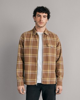 Zip Dalton Wool Shirt Jacket image number 3