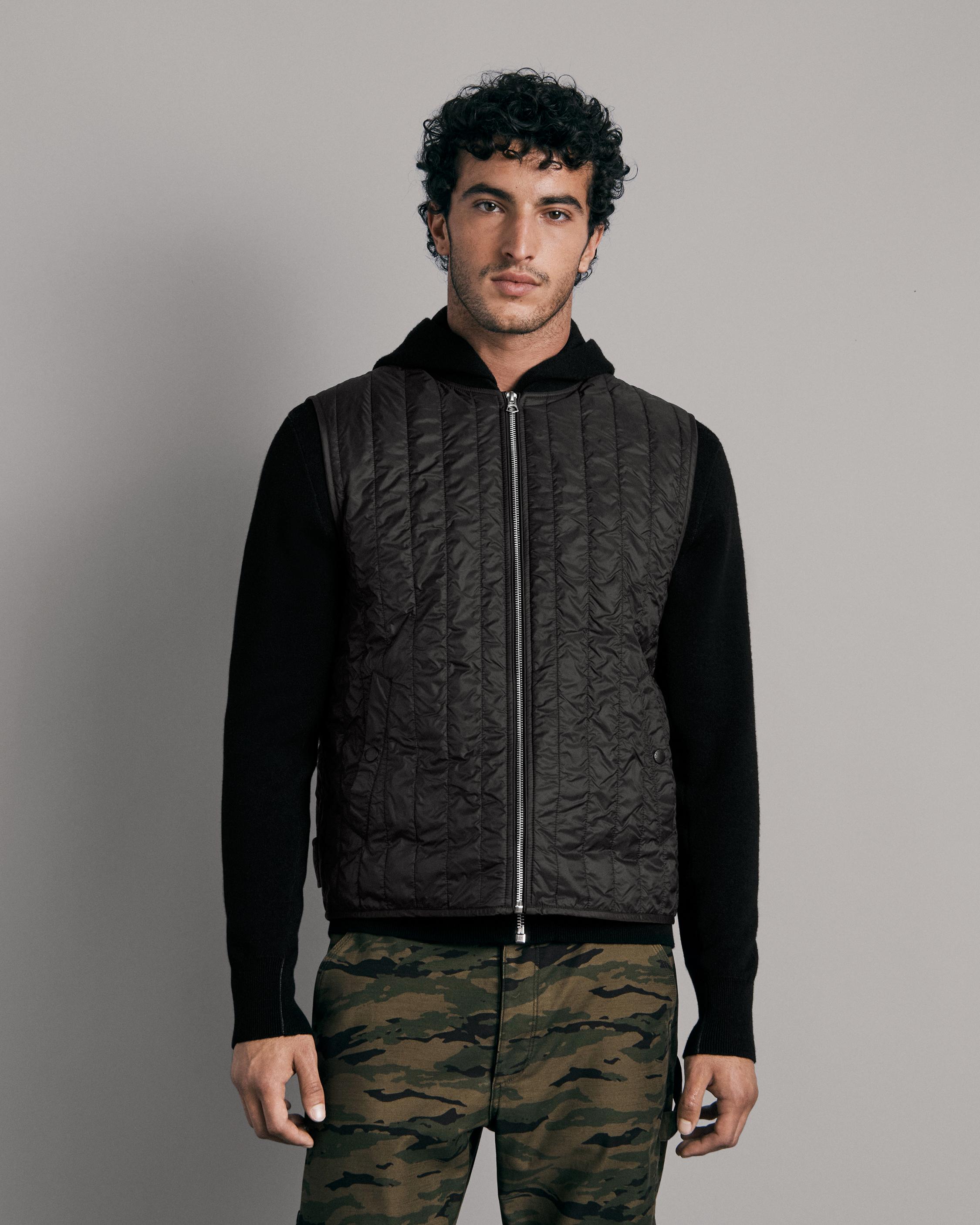 Buy the Quilted Asher Nylon Vest | rag & bone