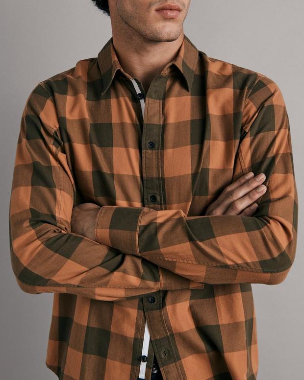 Engineered Check Cotton Shirt image number 6