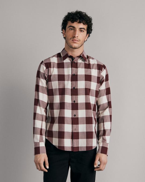 Engineered Check Cotton Shirt image number 1