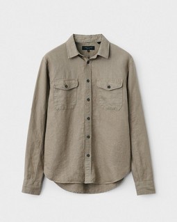 Safari Linen Engineered Shirt image number 2