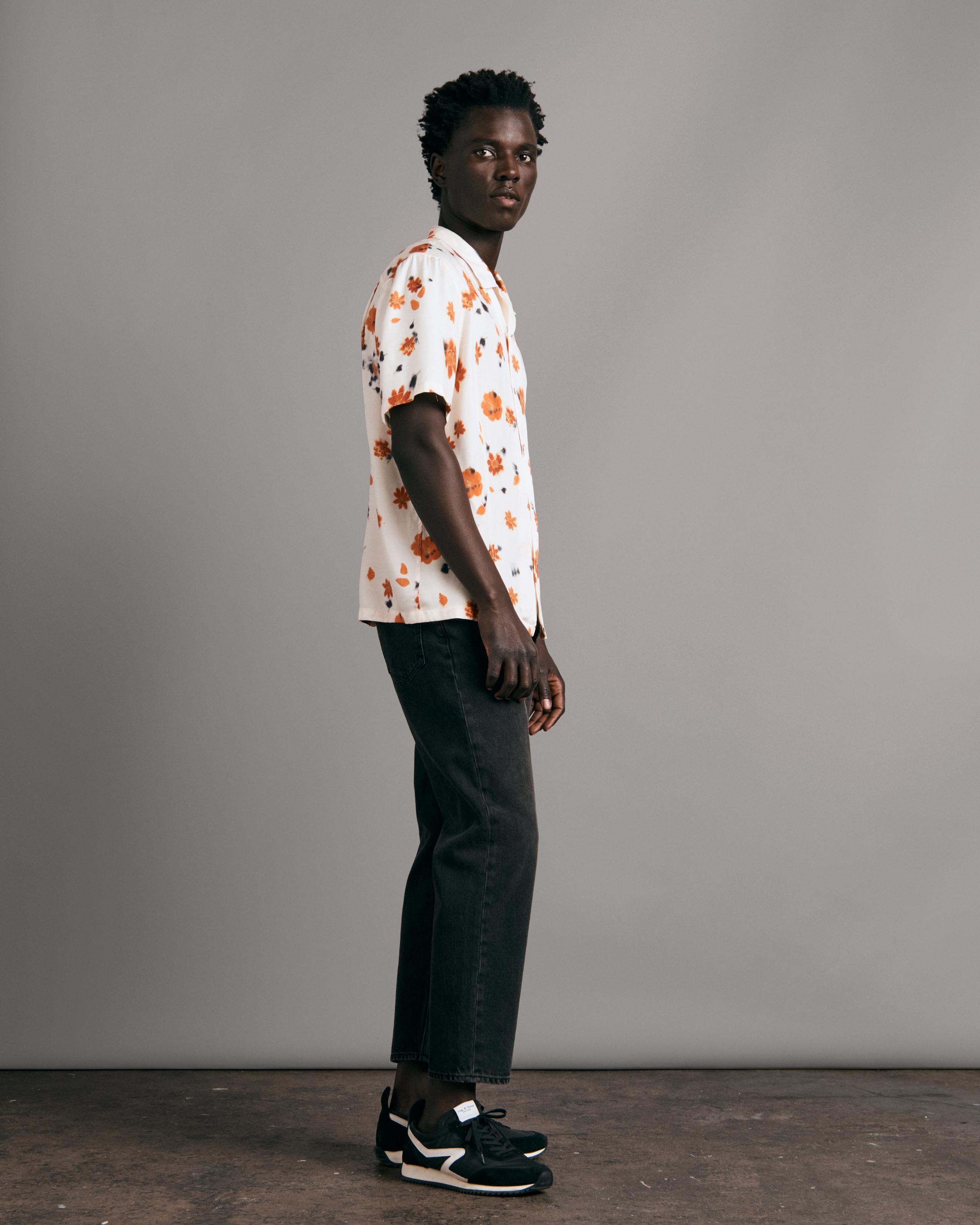 Buy the Avery Cotton Print Shirt | rag &amp; bone