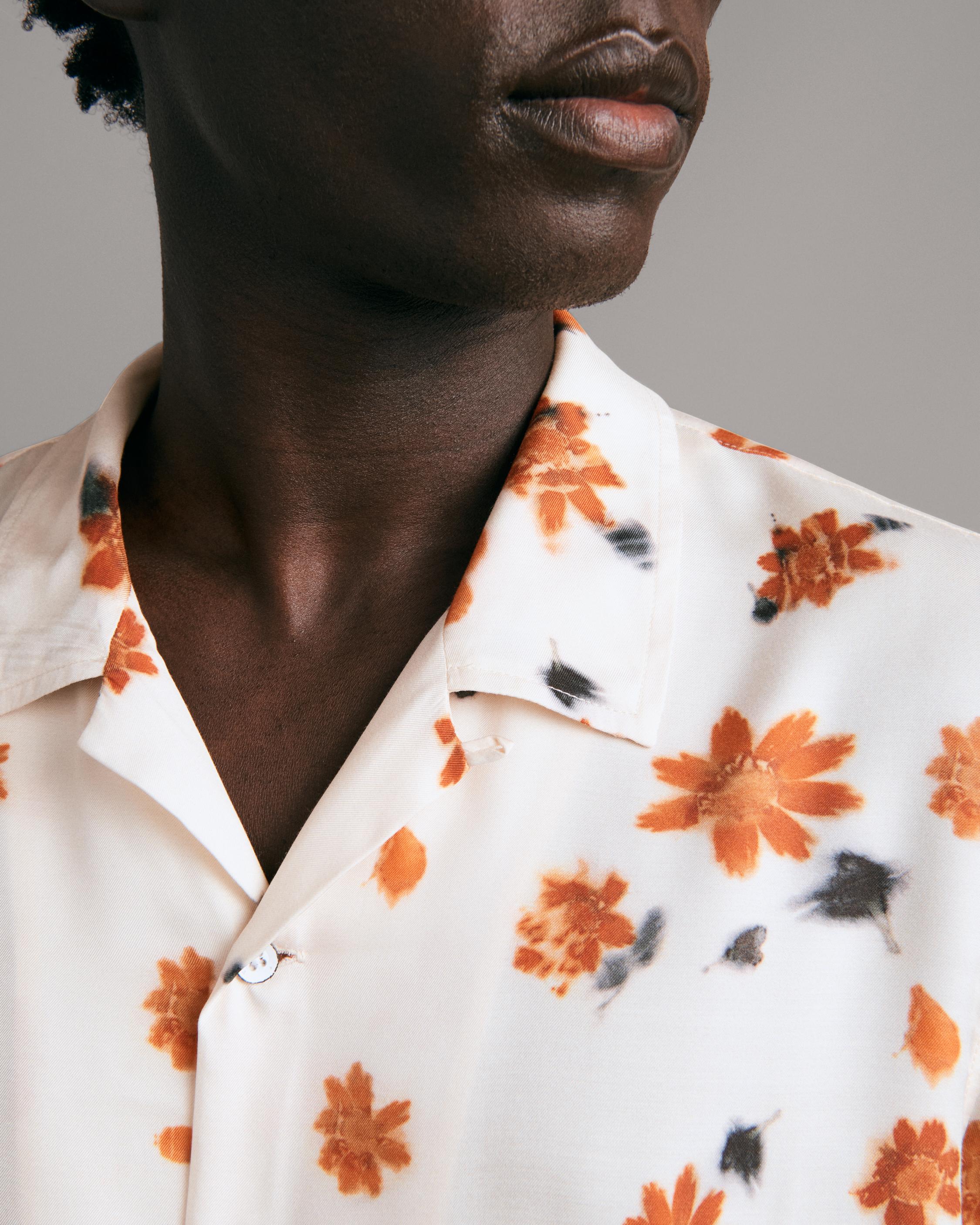 Buy the Avery Cotton Print Shirt | rag &amp; bone