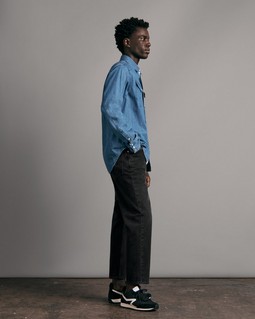 Engineered Chambray Western Shirt image number 4