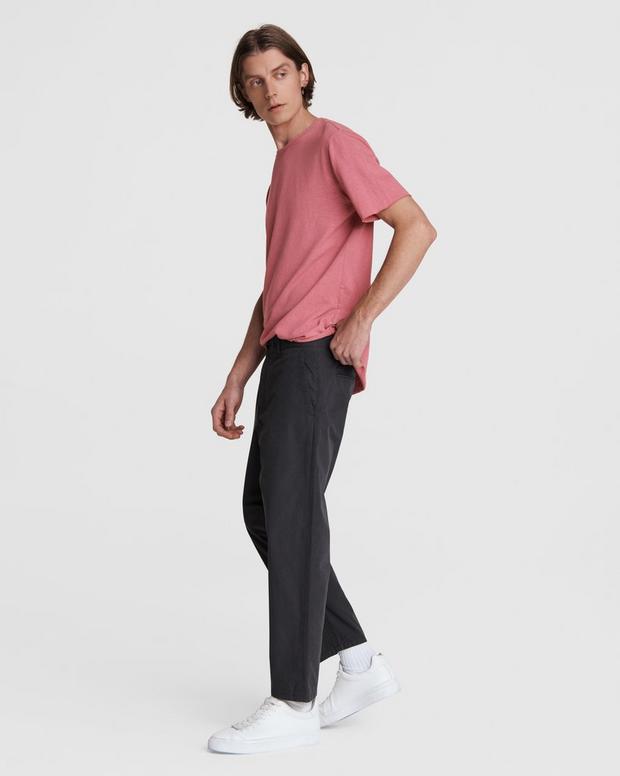 Beck Cropped Peached Cotton Pant image number 4