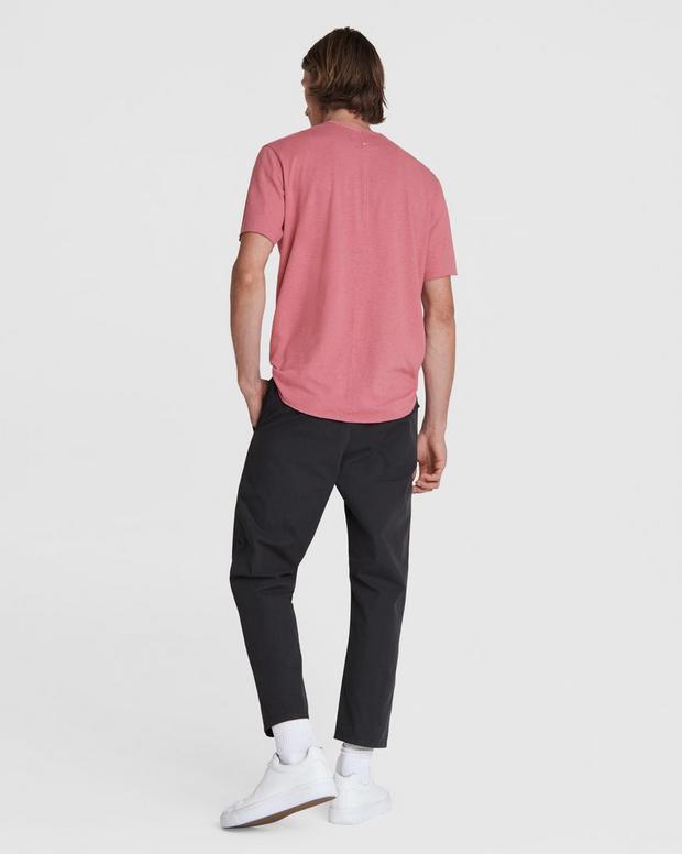 Beck Cropped Peached Cotton Pant image number 5