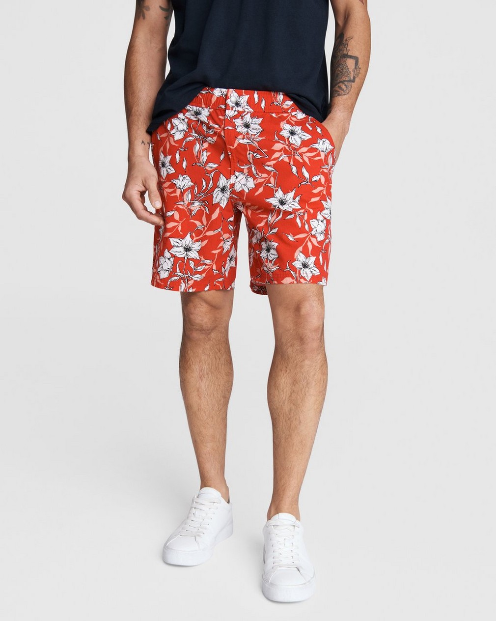 Perry Cotton Printed Short