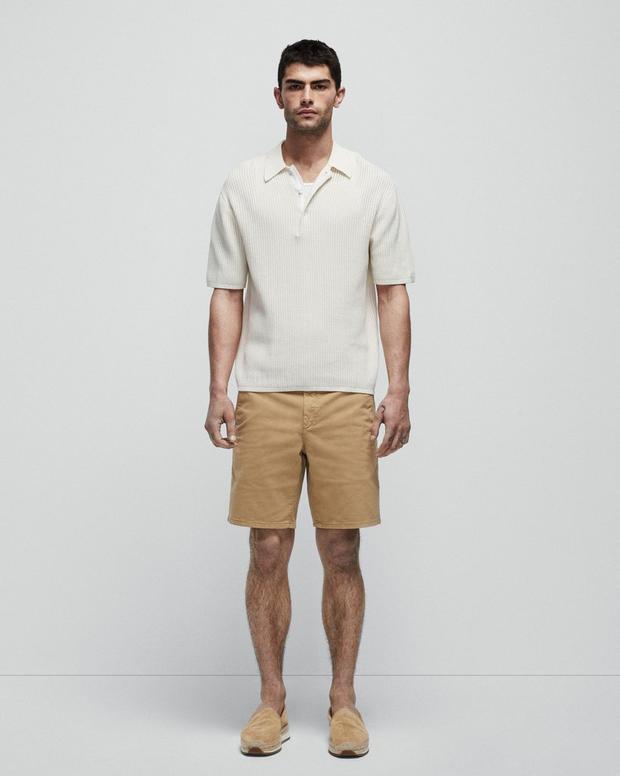 Buy the Perry Cotton Stretch Twill Short | rag u0026 bone