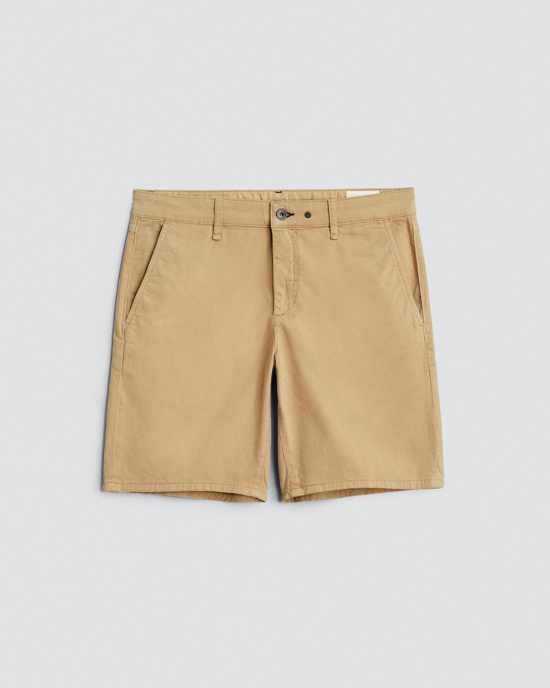 Stretch twill pull-on short, Djab, Shop Men's Shorts