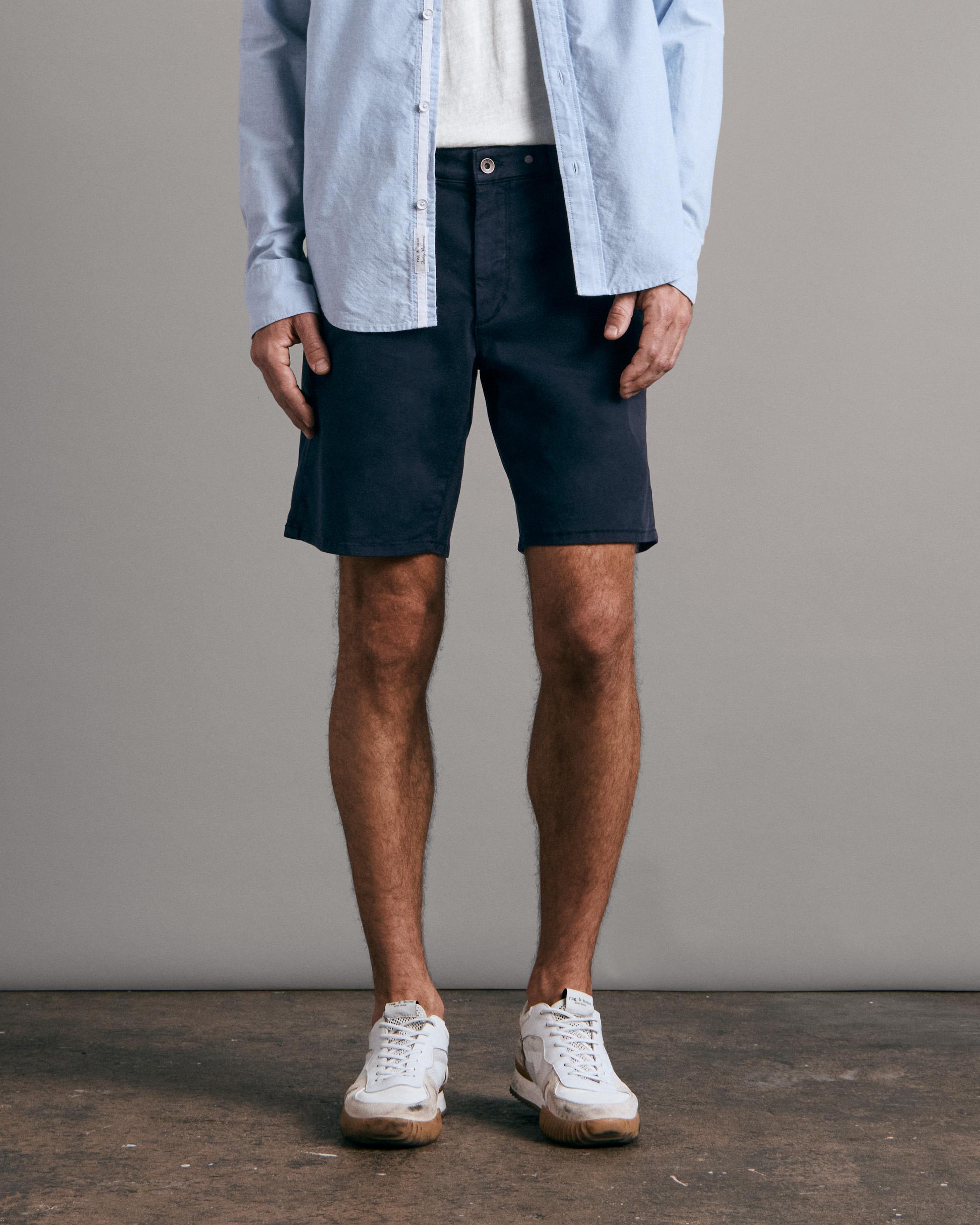 Perry Cotton Stretch Twill Short - Cornstalk