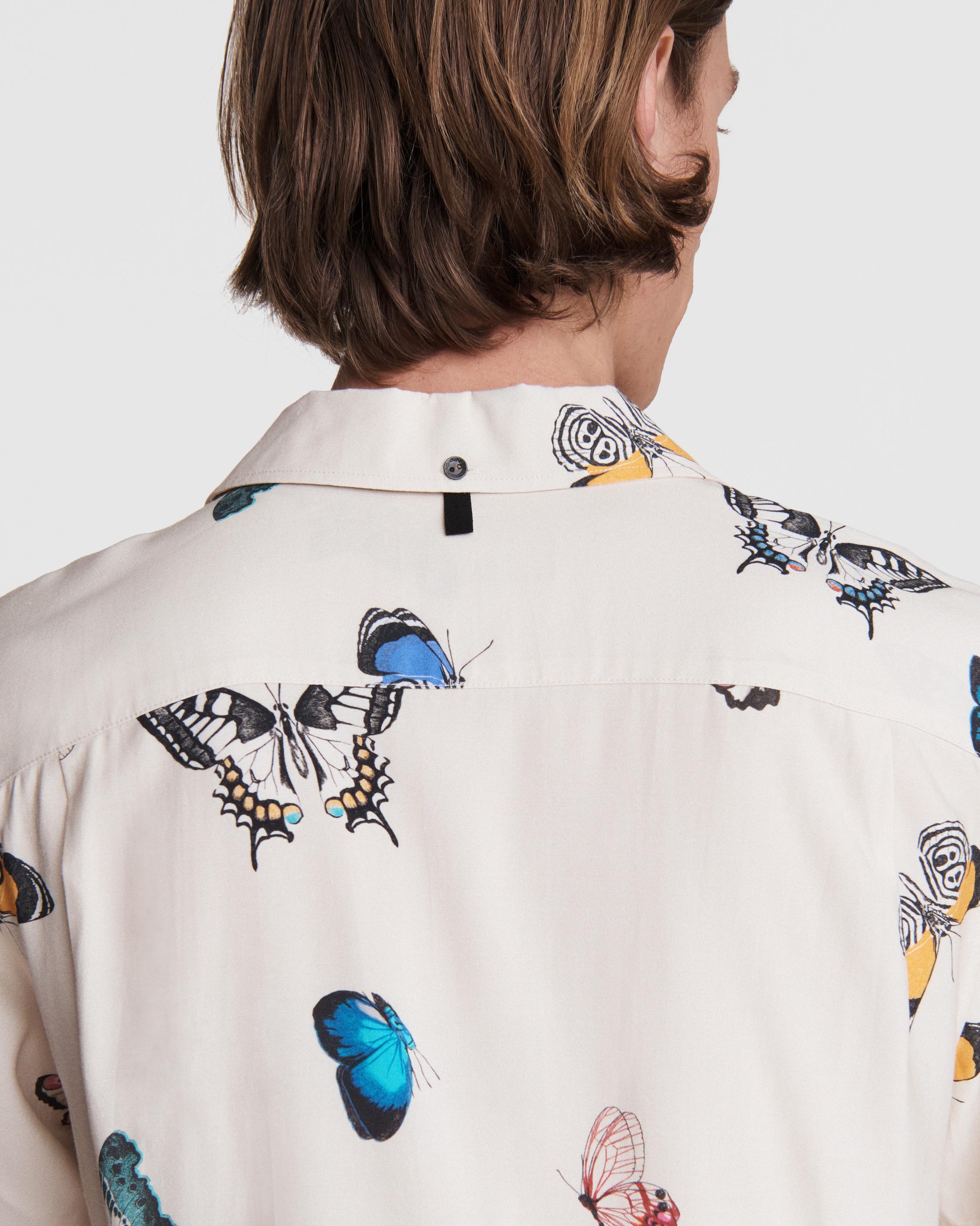 Avery Viscose Print Shirt image number 6