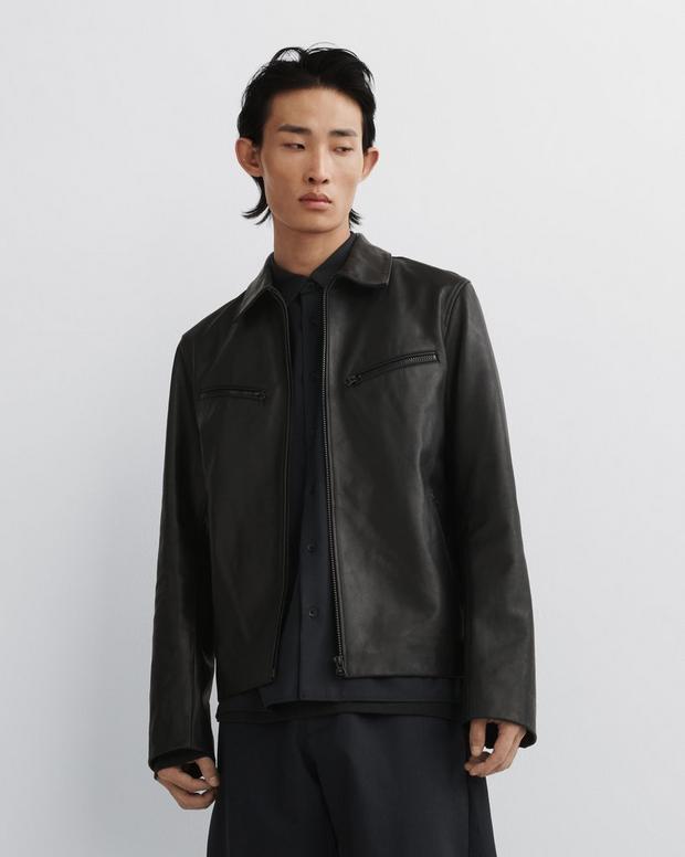 Oliver Leather Biker Jacket - Black | rag & bone Oliver Leather Biker Jacket - Black | rag & bone