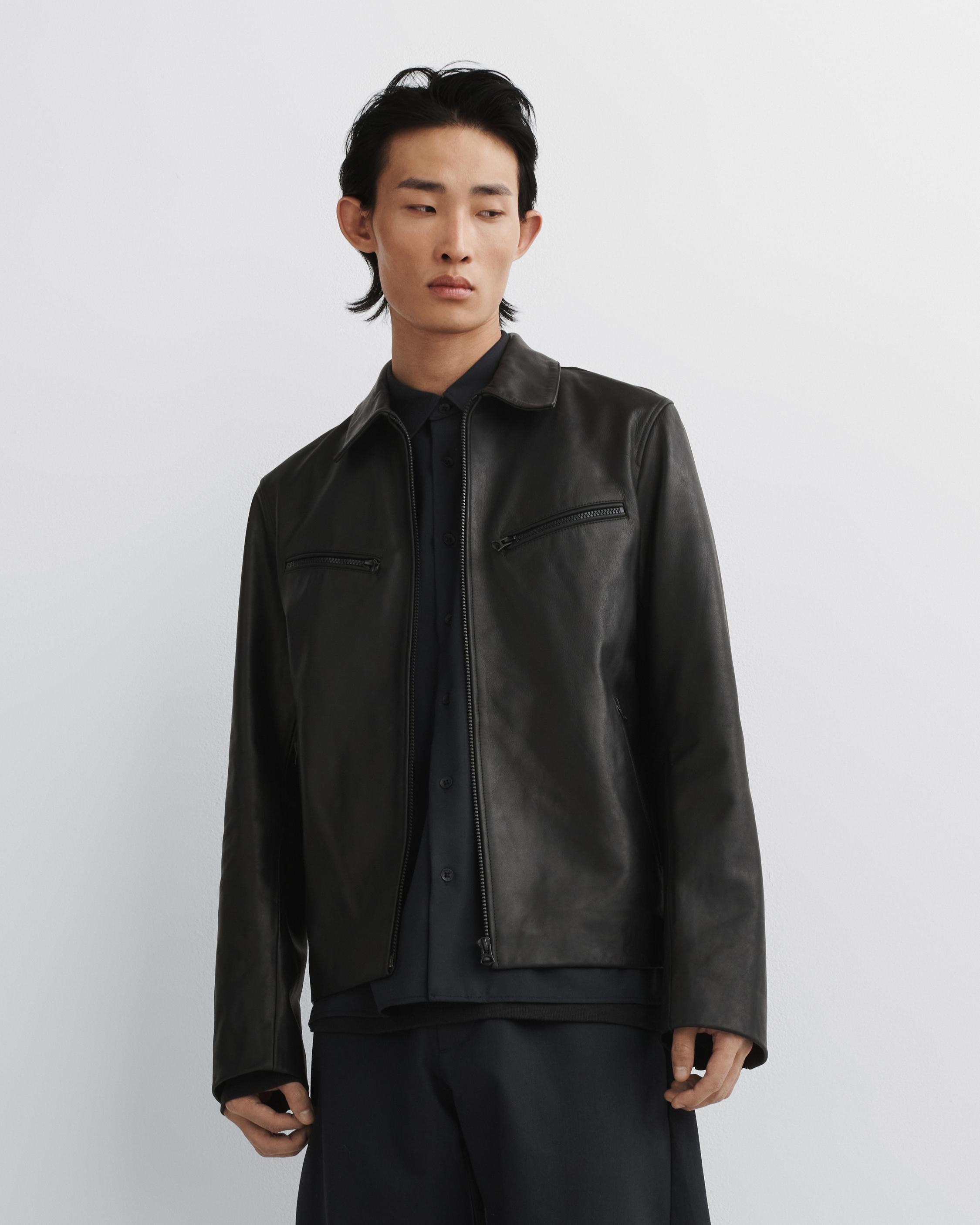 Oliver Leather Biker Jacket