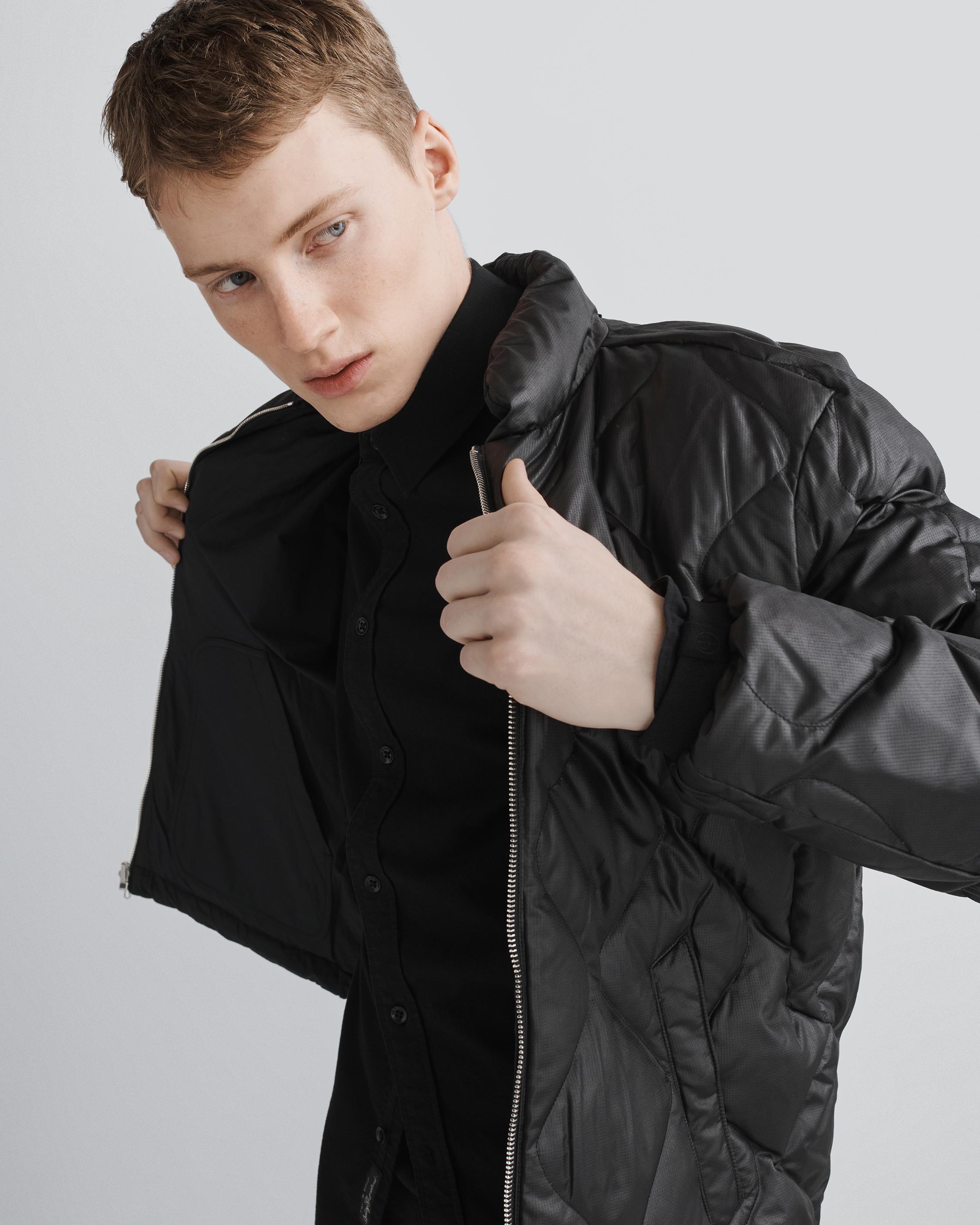 Reversible Leather Nylon Blouson - Men - Ready-to-Wear