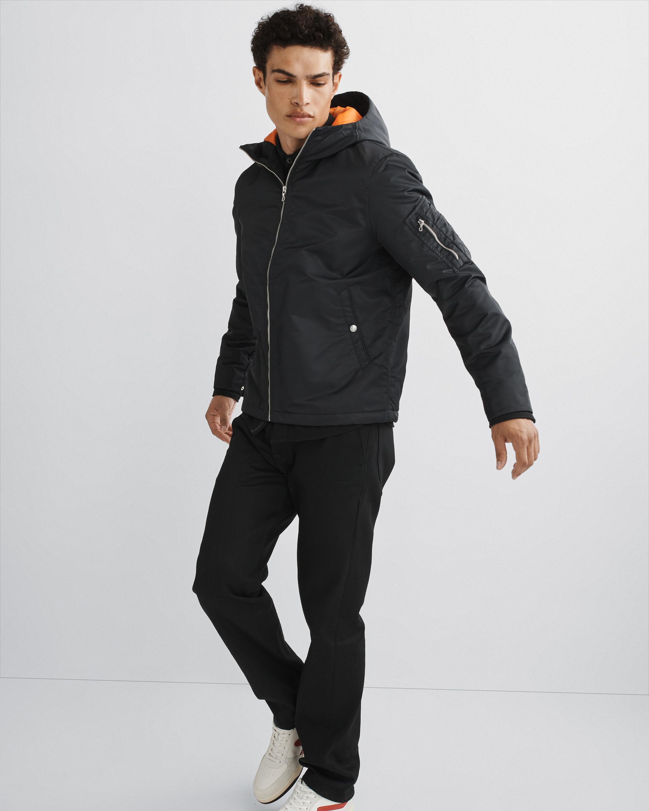 Rag & Bone - Finn Cotton-Ripstop Overshirt - Black Rag and Bone