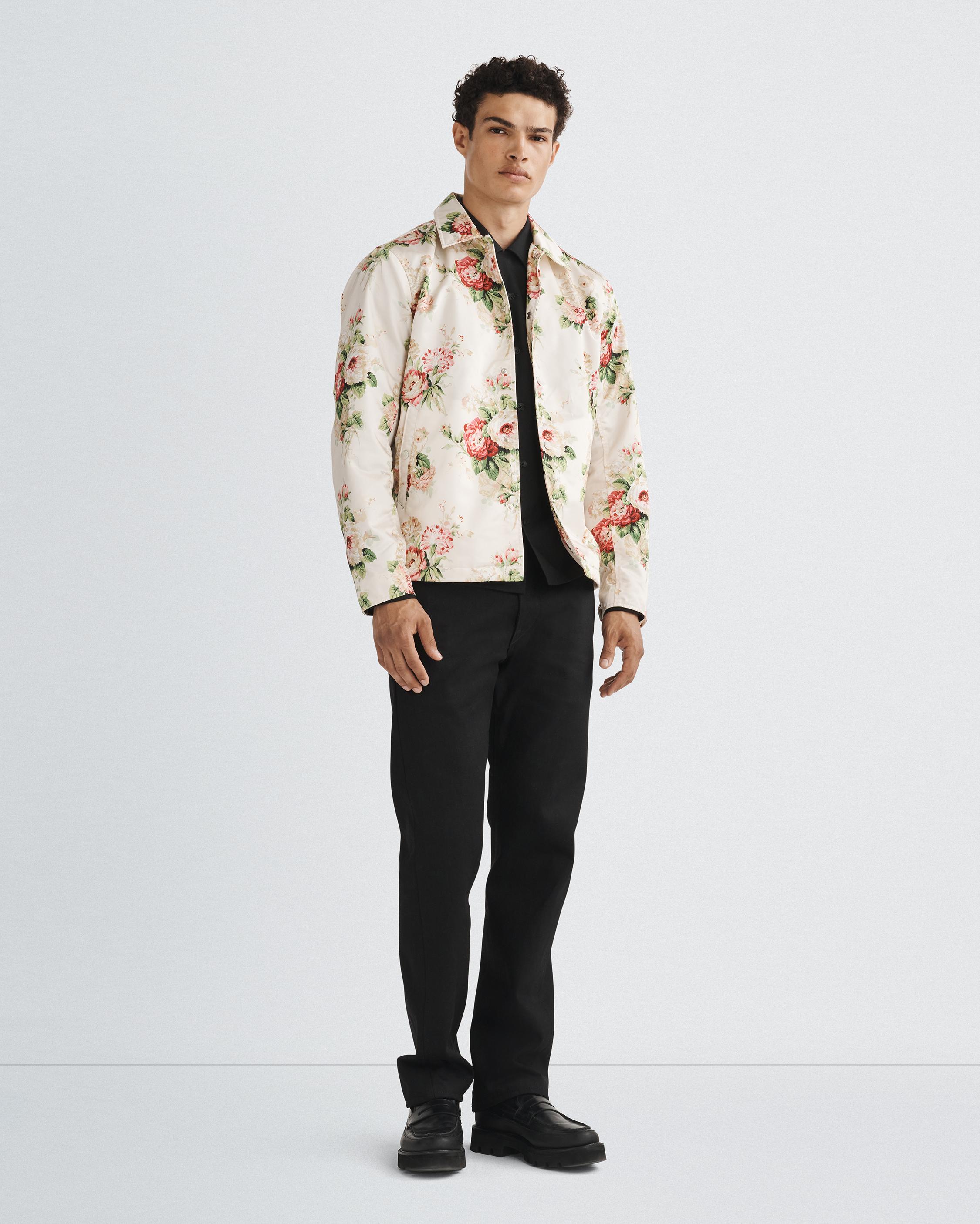 Zara floral clearance jacket mens