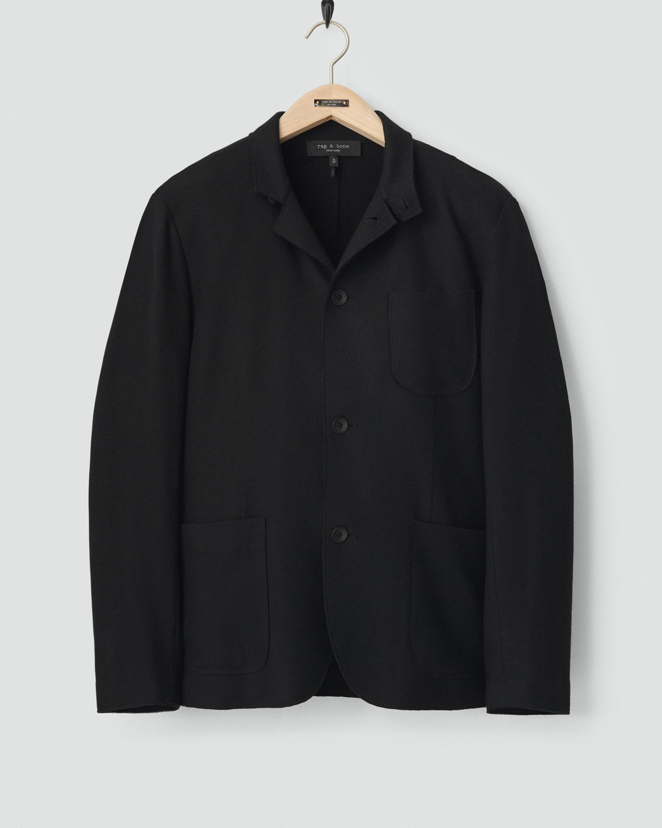 Prospect Wool Blazer Black rag bone