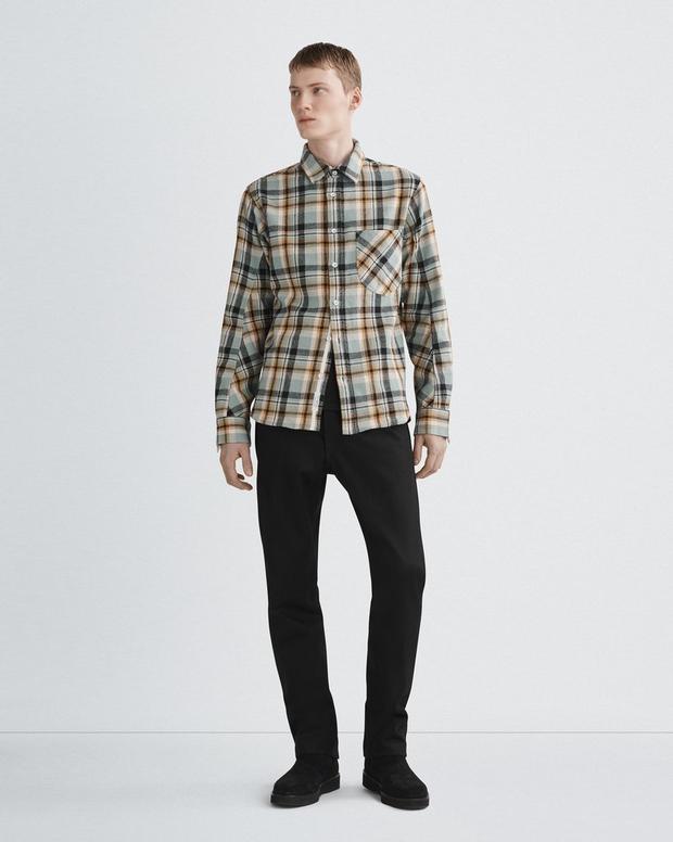 Engineered Flannel Shirt image number 3