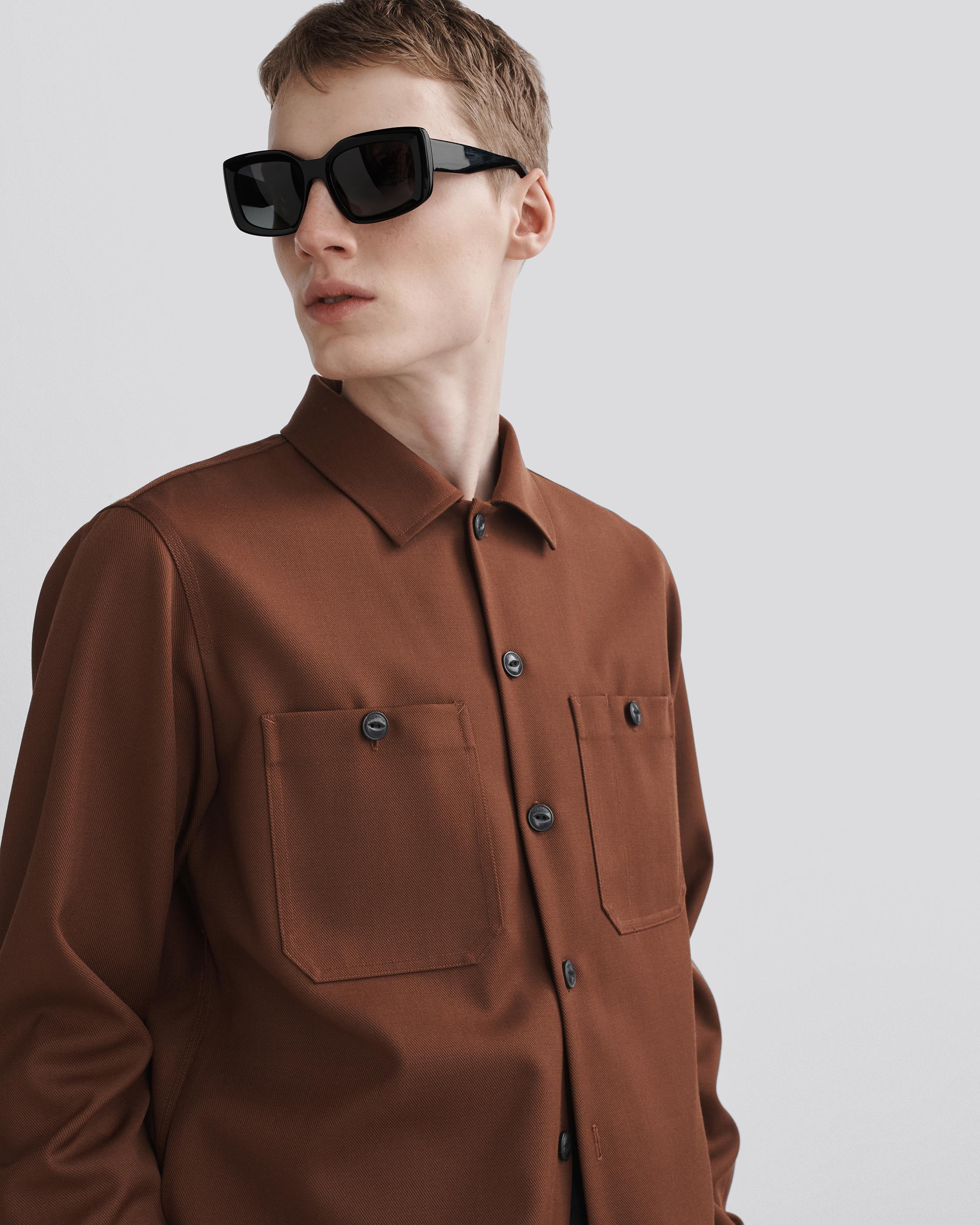 Hyde Wool Twill Shirt Jacket