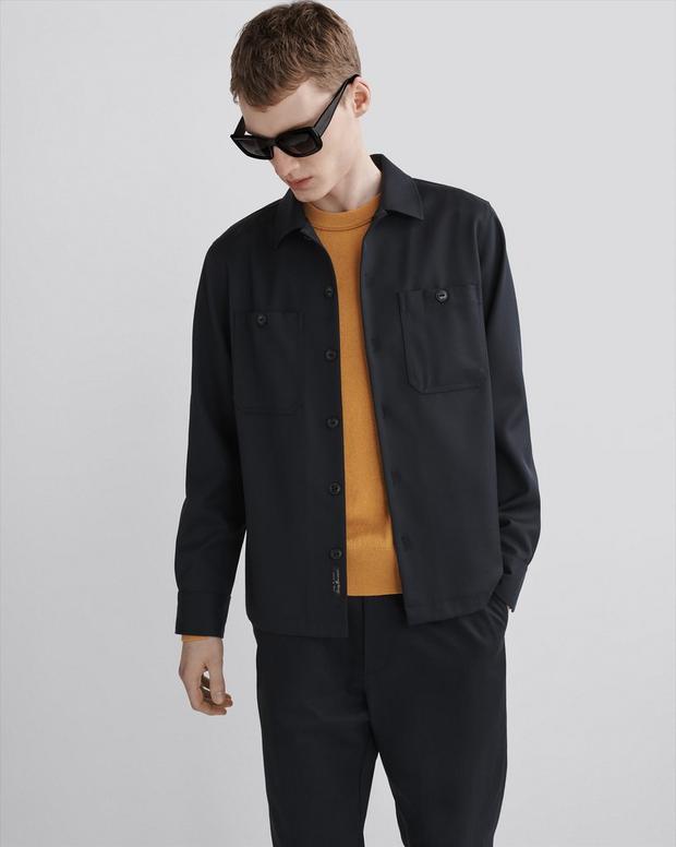 Hyde Wool Twill Shirt Jacket image number 6