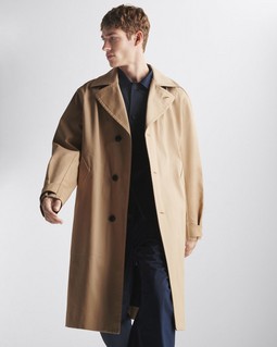 Slater Cotton Trench Coat image number 6
