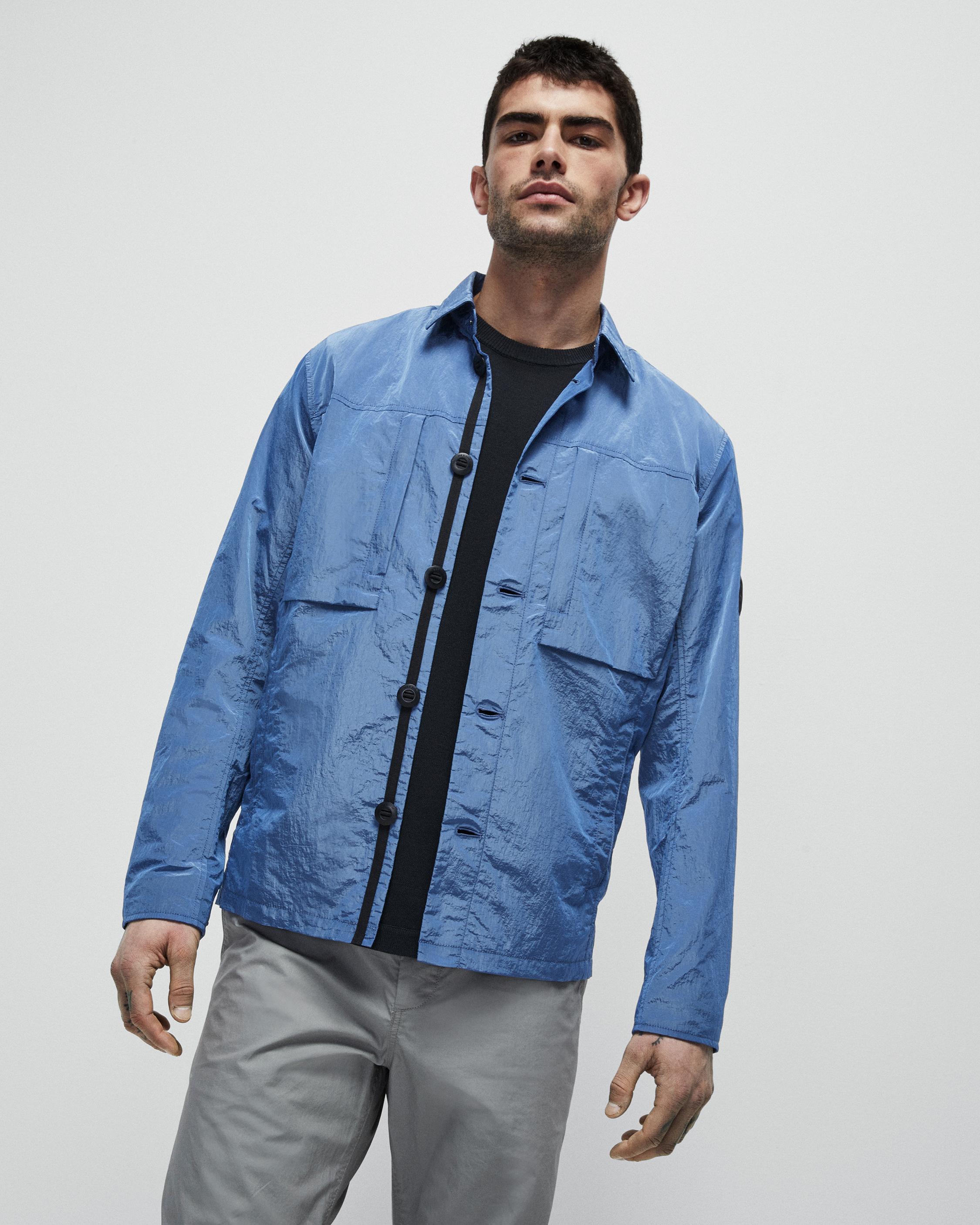 Border Nylon Shirt Jacket | rag & bone